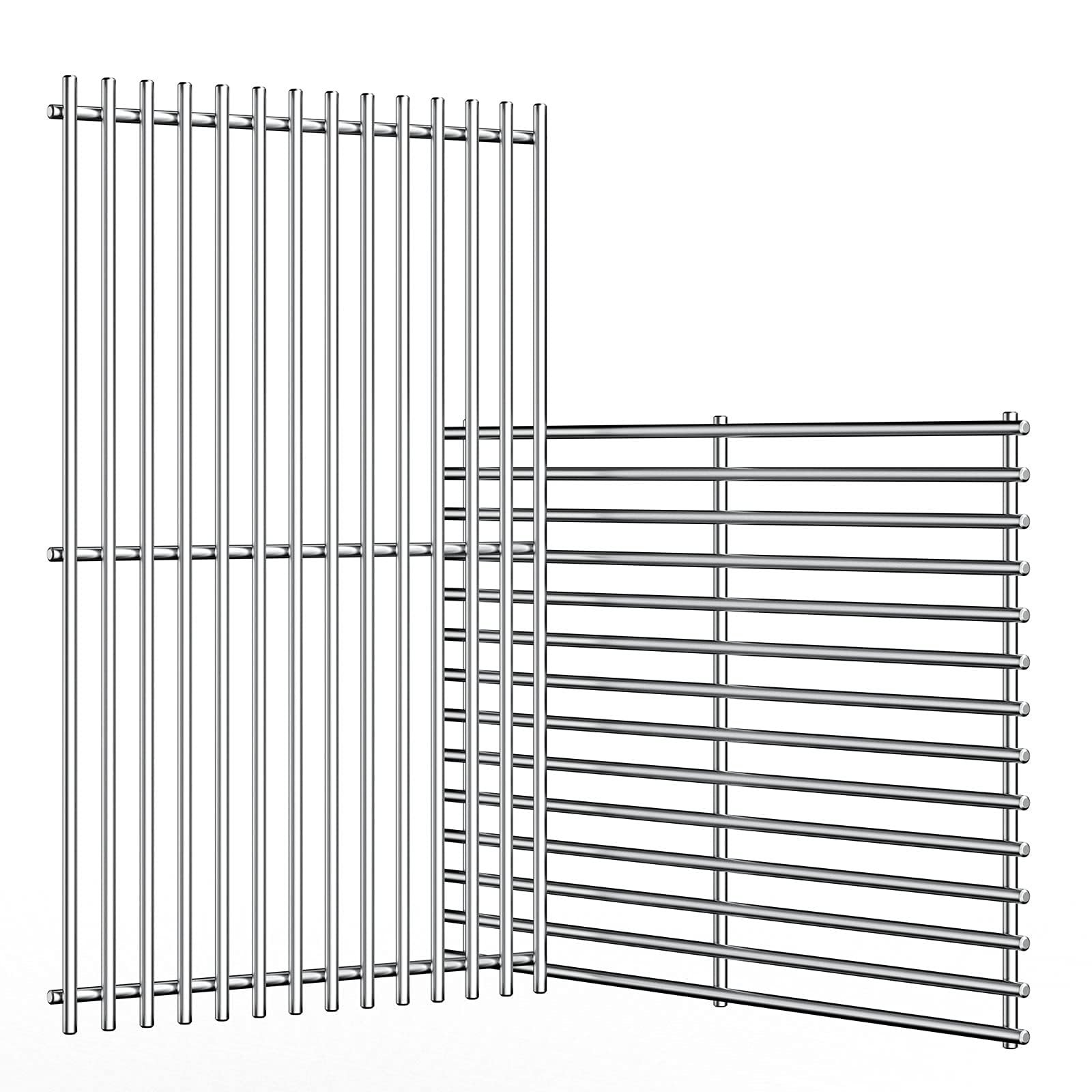 17 Inches Stainless Steel Cooking Grids Grates for Home Depot Nexgrill 720-0830H 720-0830D, 720-0783E, 720-0783C, for Nexgrill replacement parts