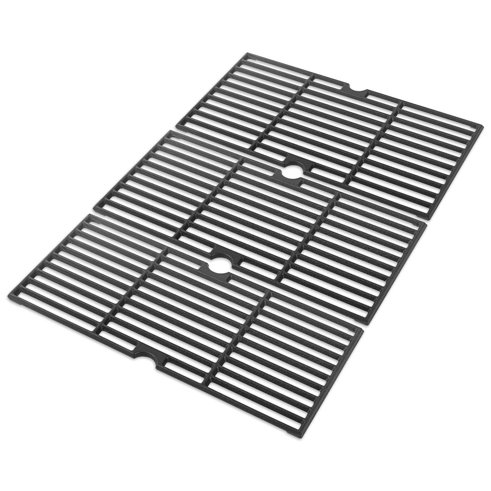 463343015 Grill Grates for Charbroil Advantage 463344015 463344116 463343819 463371116 4 Burer Grill, Cast lron Cooking Grate for Char Broil Gas2Coal 463340516 463370519 G421-0008-W1 Replacement Parts