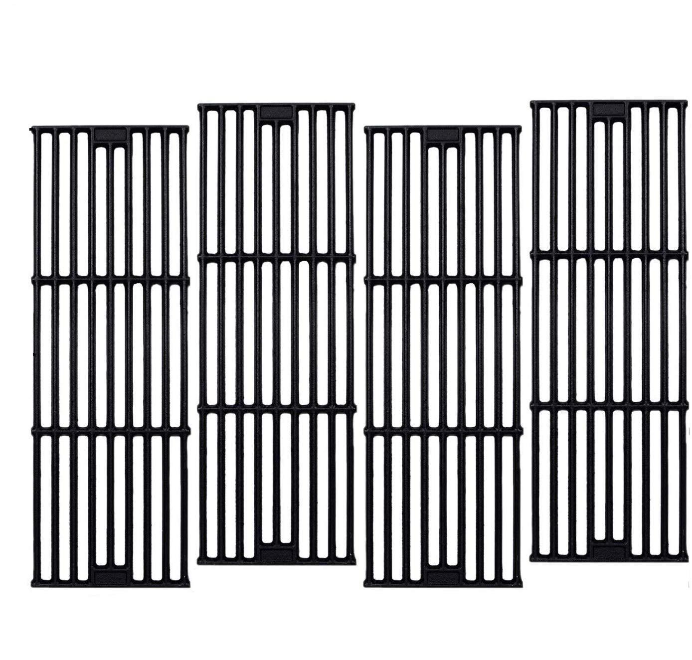 C6505A(4-Pack) 19 3/4" Cast Iron Cooking Grid Grates Replacement for Chargriller 2121, 2123, 2222, 2828, 3001, 3008, 3030, 3725, 4000, 4208, 5050, 5072, 5252, 9020