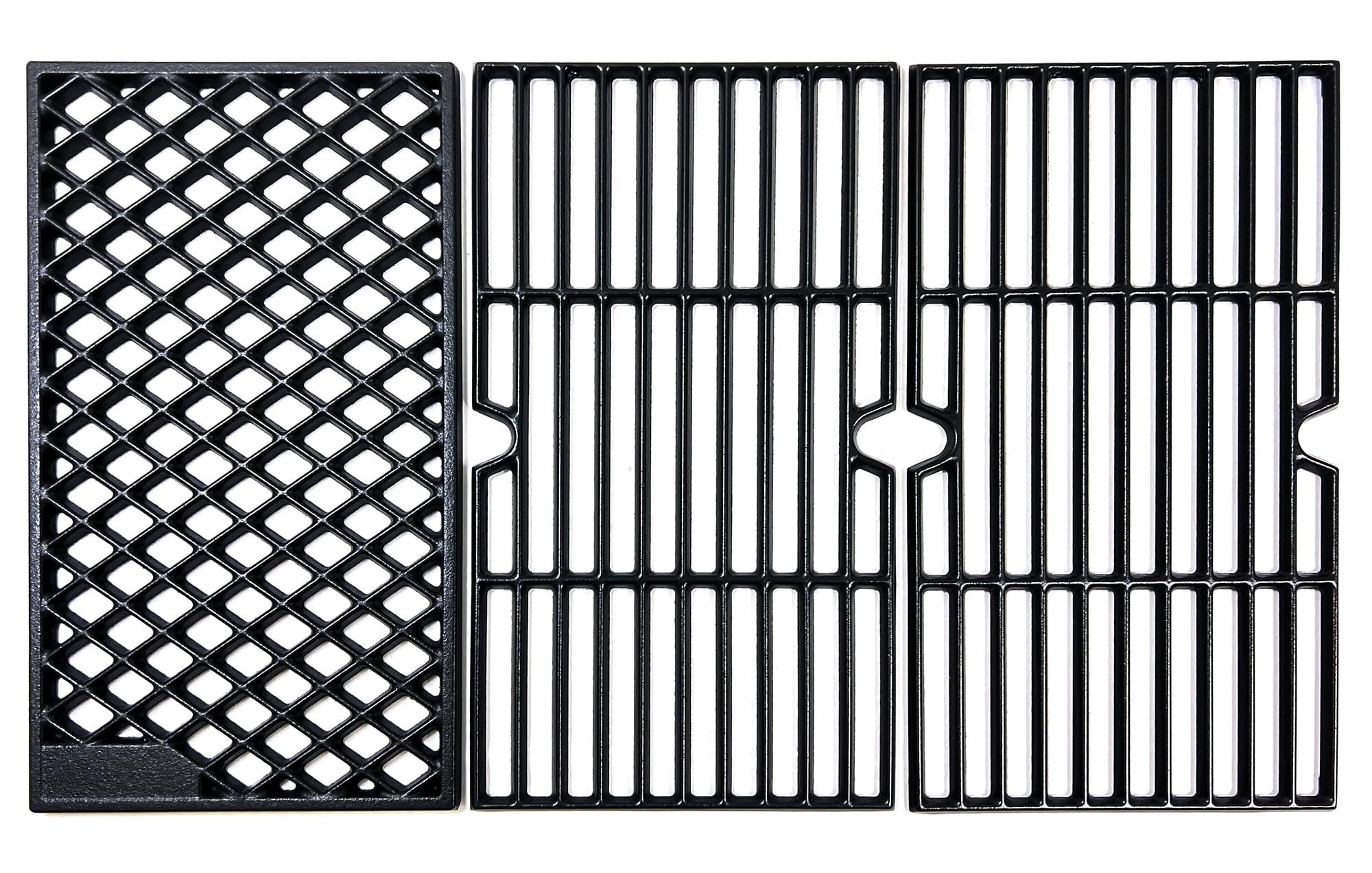 DC148 16 4/9'' Cast Iron Cooking Grates for Dynaglo DGH450CRP-D 4 Burner, DGH474CRP DGH485CRP DGB494SPB, for Kenmore 146.16132110 146.23678310 Backyard BY13-101-001-12 Grill