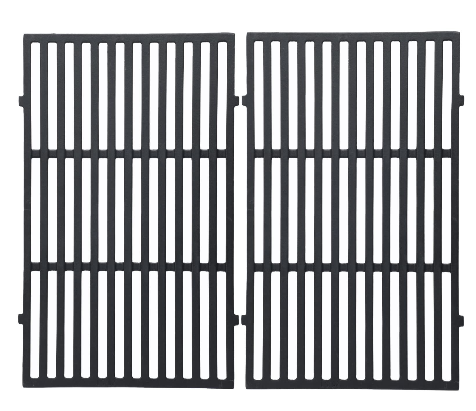 Leship 17.5 inch Grill Grates Replace for Weber 7638,Weber Spirit I & II 300 Series Spirit E/S310 E/S315 320 330 SP320 700 Genesis 1000-3500 Gold Silver Platinum B/C Gas Grill (17.5" x 11.9"Each)