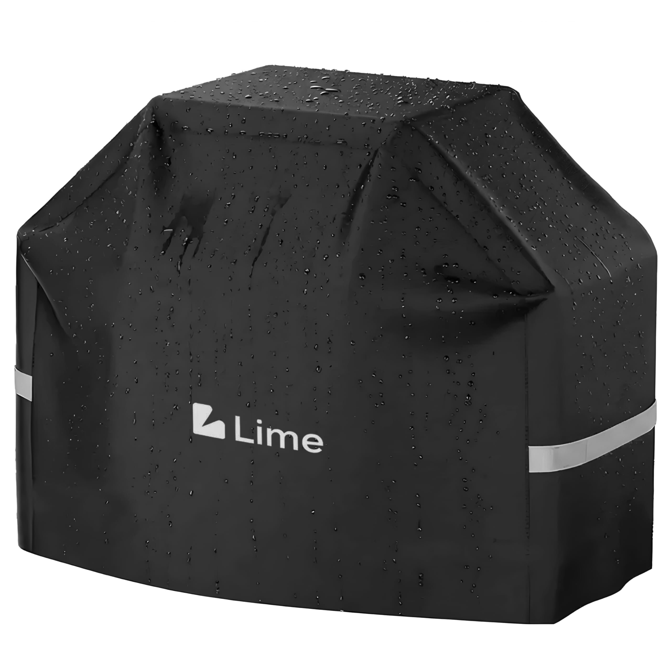 Lime Grill Cover - 58 Inch Heavy Duty BBQ Grill Cover for Outdoor Grill, Waterproof, UV, Fade & Tear Resistant, Gas Grill Cover for Weber Charbroil Genesis Nexgrill and More
