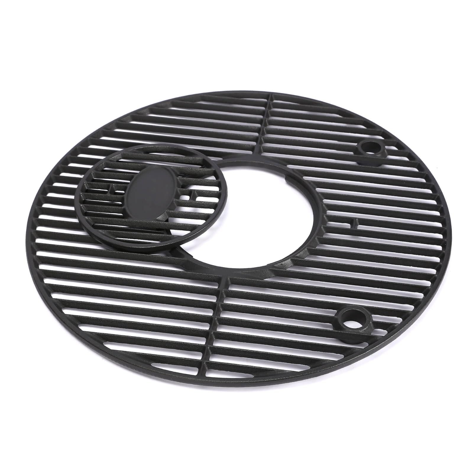 Round Grill Grate 19.5" for Akorn Kamado Ceramic Grill, Pit Boss K24, Louisiana Grills K24, Char-Griller 16620, Solid Rod Round Coookin Grate Grill Grid, Cast Iron